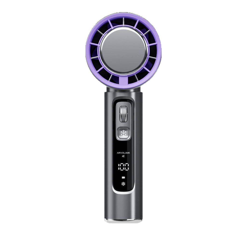 Portable Rechargeable Handheld Fan with Semiconductor Cooling