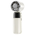 Handheld Semiconductor Cooling Fan with Digital Display