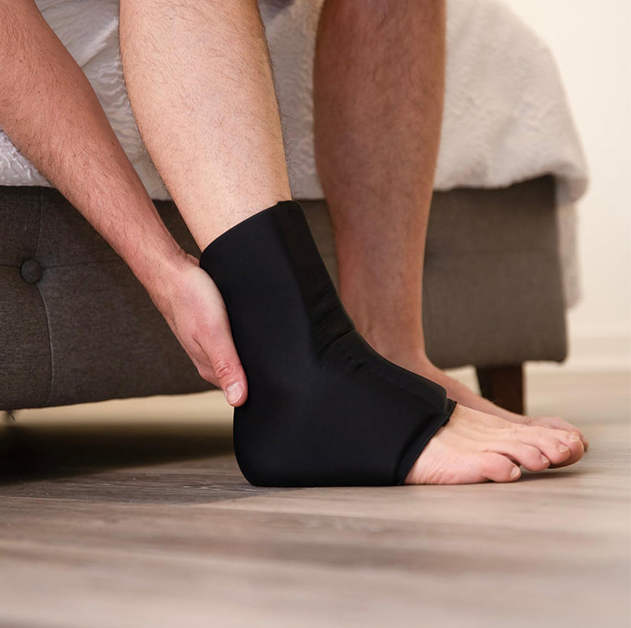 Elastic Hot Cold Therapy Gel Ankle Support