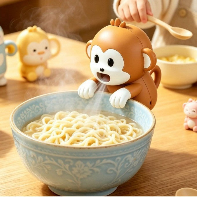 Portable USB Desk Fan for Food Cooling