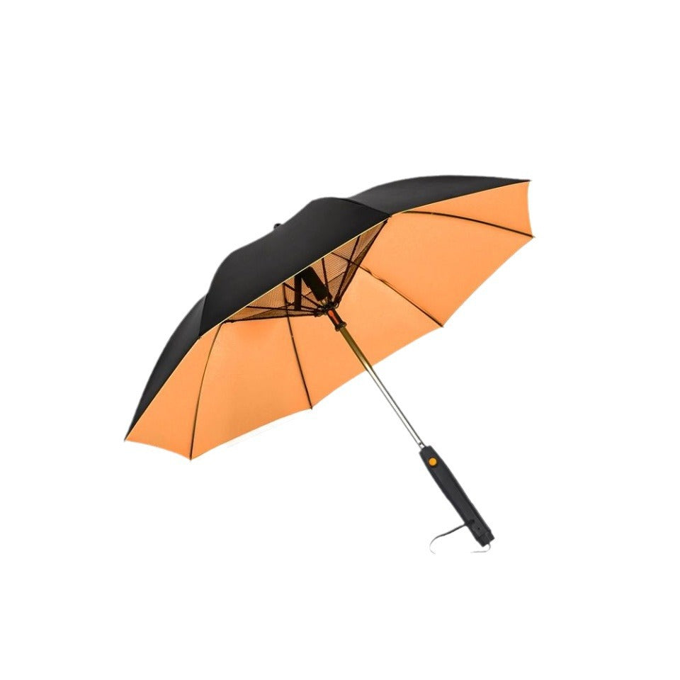 Cooling Umbrella with Fan and Mist Spray